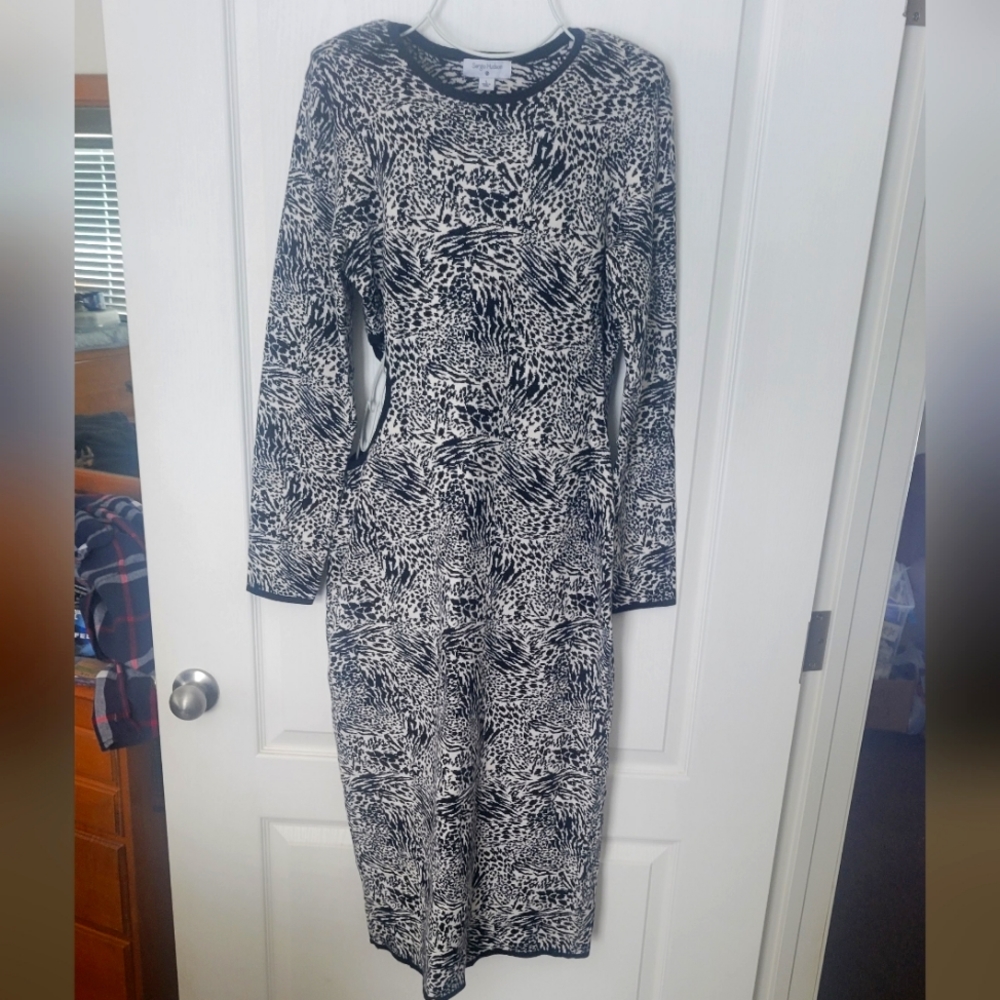 Women's Sergio Hudson dress with cut-out side! Size Large